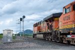 High Green for BNSF 5767 at Winston 